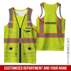 Custom Safety Vests Style 3D Hoodie - photo 8