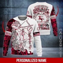 Custom Sagittarius Girl 3D Hoodie - photo 4
