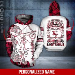 Custom Sagittarius Girl 3D Hoodie - photo 5