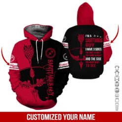Custom Sagittarius Guy 3D Hoodie - photo 5