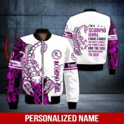 Custom Scorpio Girl 3D Hoodie - photo 9