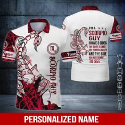 Personalized Scorpio Guy 3D All Over Printed Shirt - photo 2