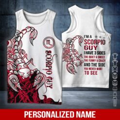 Personalized Scorpio Guy 3D All Over Printed Shirt - photo 8