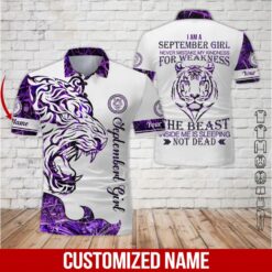 Custom September Girl 3D Hoodie - photo 2