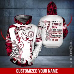 Custom Taurus Guy 3D Hoodie - photo 5