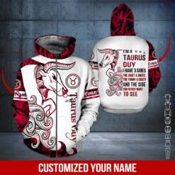 Custom Taurus Guy 3D Hoodie - photo 6