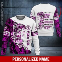Custom Virgo Girl 3D Hoodie - photo 4