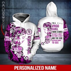 Custom Virgo Girl 3D Hoodie - photo 5