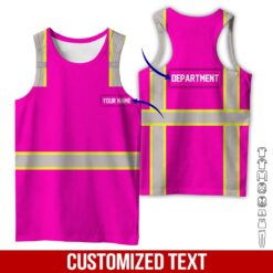 Custom Workwear Pink 3D Hoodie - photo 8