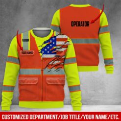 Custom American Workwear Style Hoodie - photo 4