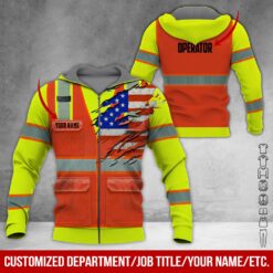Custom American Workwear Style Hoodie - photo 6