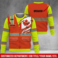 Custom Canada Workwear Style Hoodie - photo 4