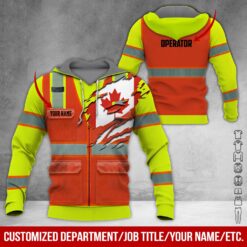 Custom Canada Workwear Style Hoodie - photo 5