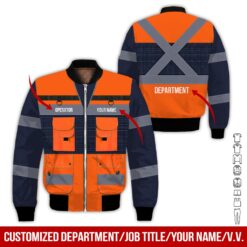 Personalized Name Workwear All Over Printed Shirt - photo 9