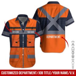 Personalized Name Workwear All Over Printed Shirt - photo 3