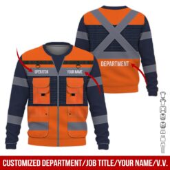 Personalized Name Workwear All Over Printed Shirt - photo 4