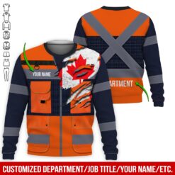 Custom Canada Workwear Style Hoodie - photo 4