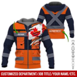 Custom Canada Workwear Style Hoodie - photo 6