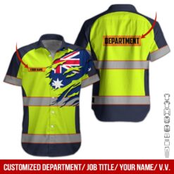 Custom Name Workwear All Over Printed Clothes - photo 3