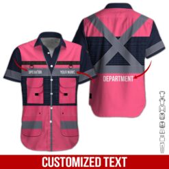 Custom Workwear Style Pink Hoodie - photo 3