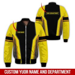 Custom Yellow 3D Hoodie - photo 9