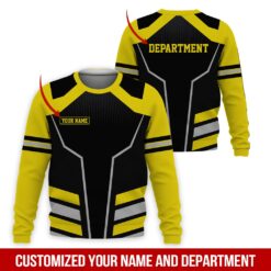 Custom Yellow 3D Hoodie - photo 4
