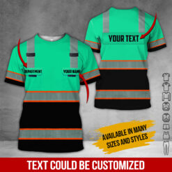Custom Name Workwear 3D Uniform With Pocket - photo 142