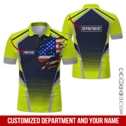 Custom Name & Department 3D Printed Shirt - photo 11
