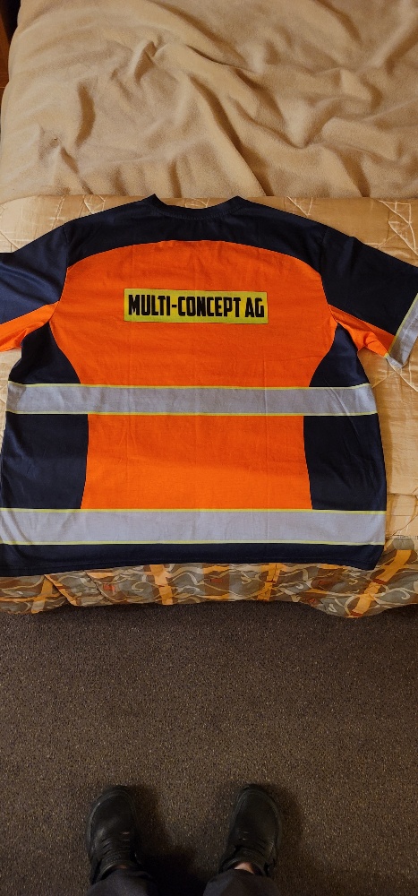 Click to view full screen Personalized Name Flag Workwear Style All Over Printed Clothes TN447 photo review
