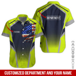 Custom Name & Department 3D Printed Shirt - photo 12