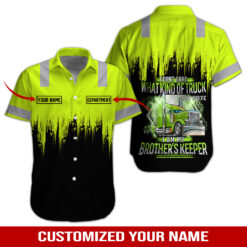 Custom Truck Driver 3D Hoodie - photo 20