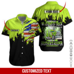 Custom Truck Driver 3D Hoodie - photo 12
