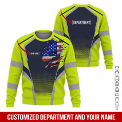 Custom Name & Department 3D Printed Shirt - photo 13