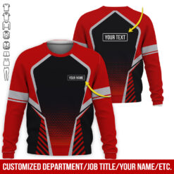 Custom Red Workwear Style Hoodie - photo 19