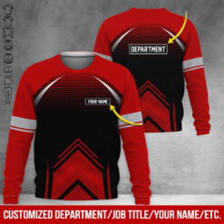 Custom Red Workwear Style Hoodie - photo 13