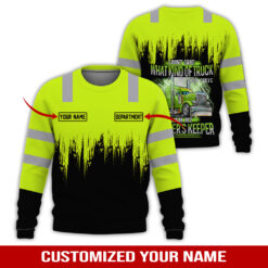 Custom Truck Driver 3D Hoodie - photo 21