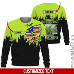 Custom Truck Driver 3D Hoodie - photo 13