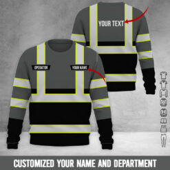 Custom Grey Workwear Style Hoodie - photo 4