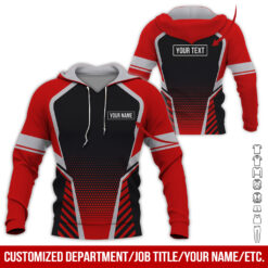 Custom Red Workwear Style Hoodie - photo 20