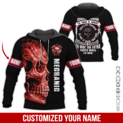 Custom Mechanic 3D Hoodie - photo 14
