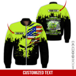 Custom Truck Driver 3D Hoodie - photo 20
