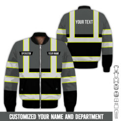 Custom Grey Workwear Style Hoodie - photo 9