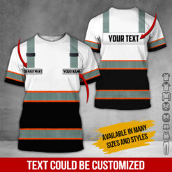 Custom Name Workwear 3D Uniform With Pocket - photo 115