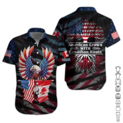 American Grown with Canadian Roots 3D Hoodie - photo 3
