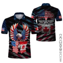 American Grown with Canadian Roots 3D Hoodie - photo 2