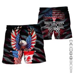 American Grown with Canadian Roots 3D Hoodie - photo 7