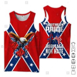 Confederate Flag 3D Hoodie - photo 8