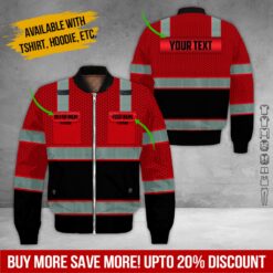 Custom Red 3D Workwear Pocket Uniform - photo 9