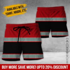 Custom Red 3D Workwear Pocket Uniform - photo 7