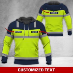 Custom Text Full Color 3D Hoodie - photo 5